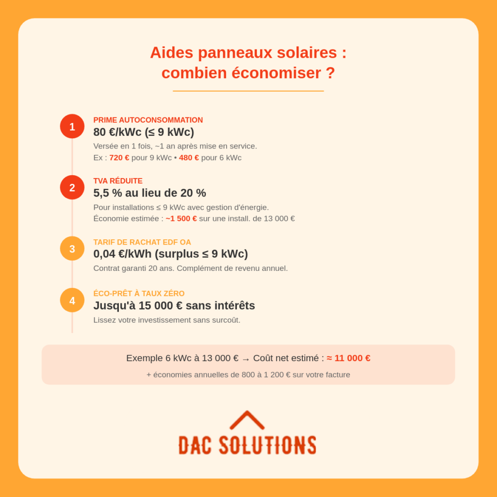 Quelles sont les aides existantes pour faire poser des panneaux solaires sur sa toiture