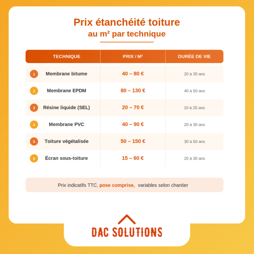 Les techniques pour l'étanchéité de votre toit